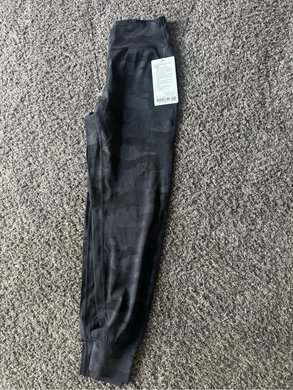 lululemon athletica Women's Black/Camo Track Joggers